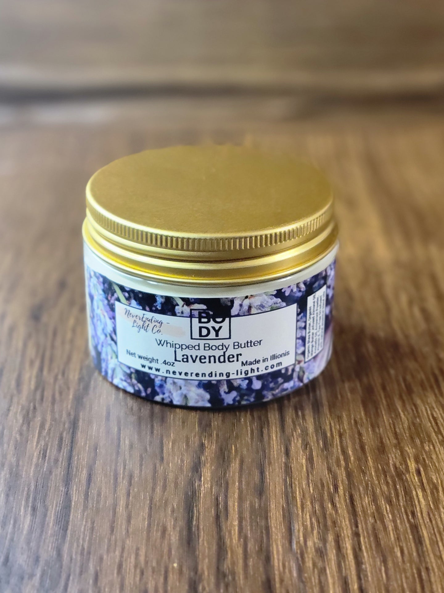 LAVENDER WHIPPED BODY BUTTER 4OZ